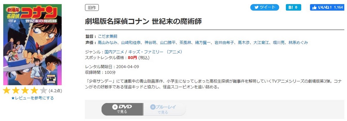名探偵コナン 世紀末の魔術師