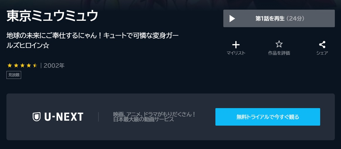 東京ミュウミュウ（1期）
