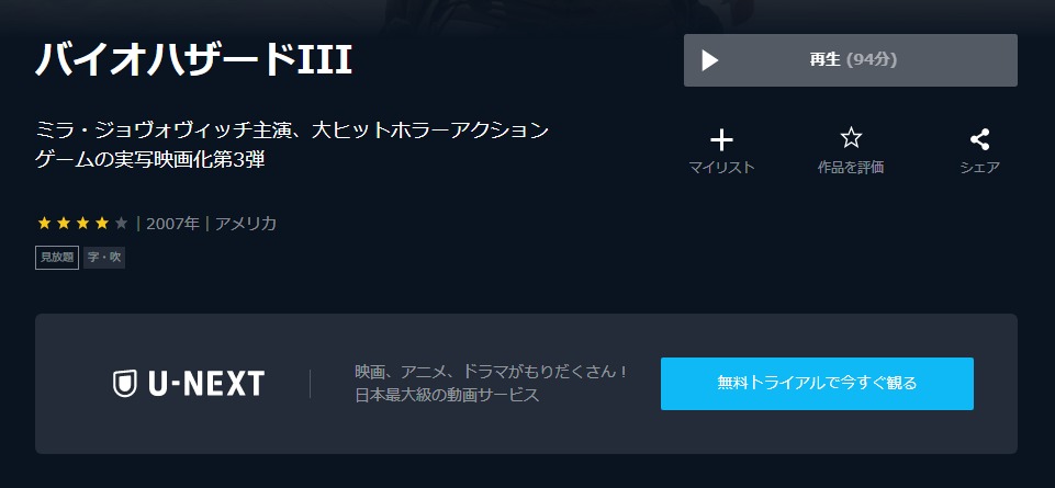 バイオハザードIII
