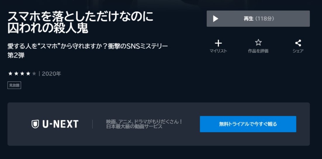 スマホを落としただけなのに 囚われの殺人鬼