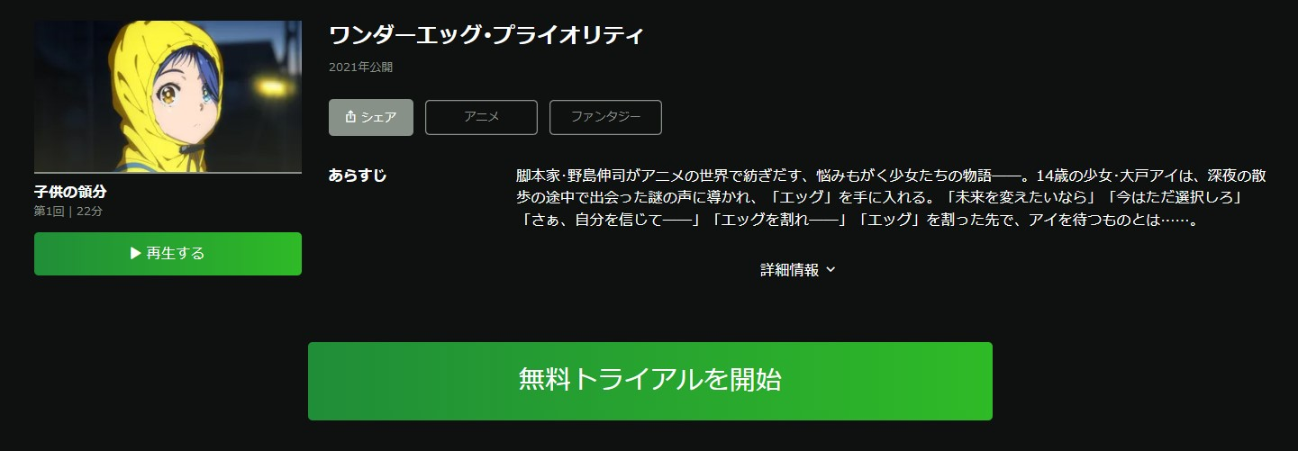 ワンダーエッグ・プライオリティ 特別編