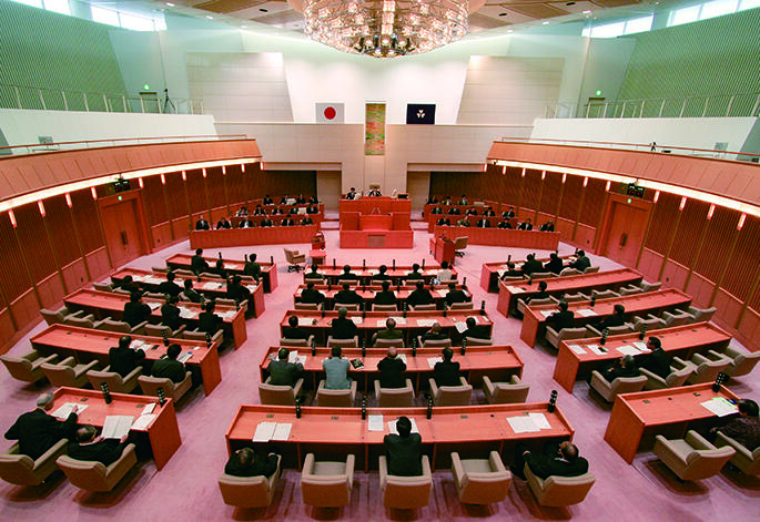 県議会中継